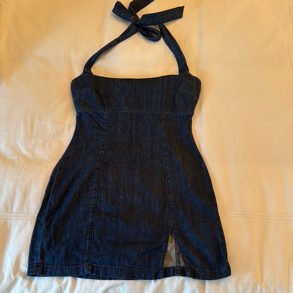 Reformation Jeans Isha Denim Mini Dress